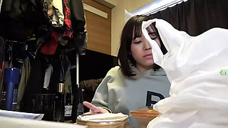 Mai Onodera Natural Busty Teen with Nipple Rings Gets Banged Hard