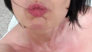 Julie Oils Herself and Squirts