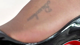 Horny Hotwife Rubs Clit with Vibrator While Husband Is at Work