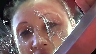 Perverted German cum swinger party with women next door