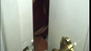 Lusty slut with great tits gives sloppy wet head in kitchen to Rodney Moore