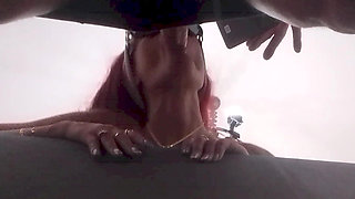 Gorgeous MILF Blowjob with Cumshot