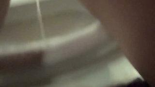 Peeing in Public Toilets - Hairy Pussy, Dirty Panties & Close up Streams
