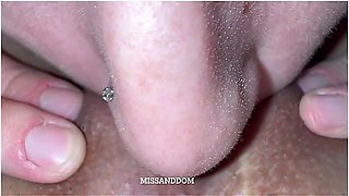 Rubbed My Ass All Over Doms Swollen Clit/my Mouth Made Her Cum