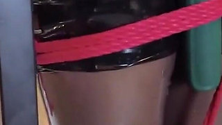 Mz32 - Bound Within a Metal Device, Reaching a Vibrating Climax.