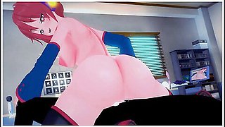 Mmd重音tト 孕ませセックスpart2　kasane Teto - Car Toon