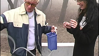 Enema Fuck and Mega Huge Water Flow From Her Ass