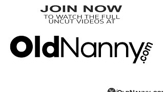 Oldnanny Mature Granny Seduces Horny Stud In Garage