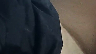 Friend Rubbing His Cock Against My Pussy and Fucks Me in Front My Cuck
