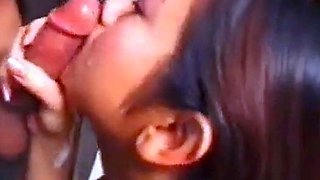 Swedish Threesome at the Glory Hole with Pirya