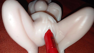 Realistic Sex Toy POV 4K - Lifelike Silicone Doll Solo Scene