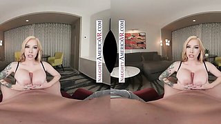Sam Shock and London River's vr porn smut by Naughty America