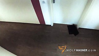 Rough Adrienne Kiss and Adrienne - cum on face clip - Wolf Wagner Com