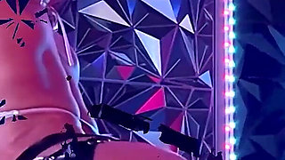 Ms. Red X Strips to Anal Fuck