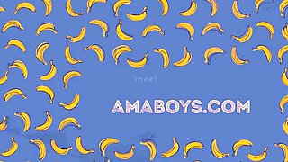 Amateur Buddies Share Big Cock Masturbation