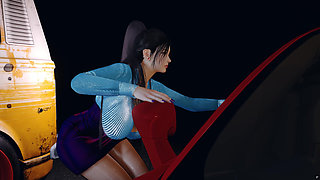 3D Huge Boobs Slut Naked Her Perfect Boobs Cheating with Big Dick