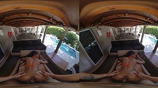 Wild & Wet Pool Encounter with Katana Black
