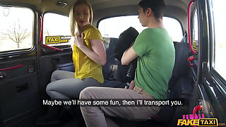 Female Fake Taxi - Shy Cheating Boyfriend Fucks Hottie