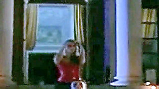 The Blonde Stranger in the Villa