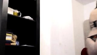 Sexy Italian BBW on Webcam