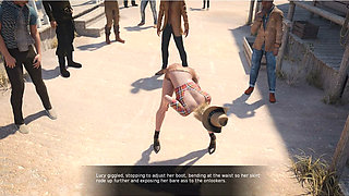 Lucky Lucy - Gameplay - Roleplay - Outdoor Gangbang 2