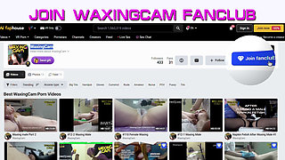 #205(2) Male Waxing. Smooth Penis and Scrotum