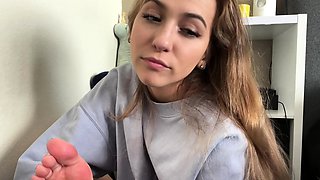You teach me how to worship my own toes