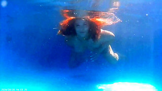 Underwater in Pool
