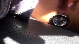 Close Up Pierced Twat Toying