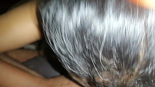 Father in Law's Gigantic Dick Hangs Out Under His Sarom for Step Daughter