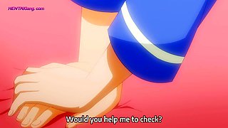 Hentai hubby makes new wife squirt hard all over hotel bed