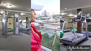 Petite Asian teen solo pussy fucking 2