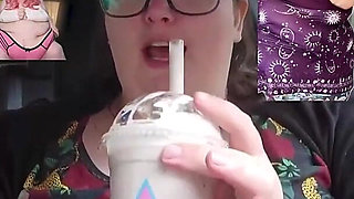 SSBBW Indulges in a Tasty Treat