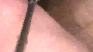 Nasty Domina and Her Lover Have Some Fun with Their Slave