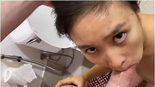 Toilet Whore August River Is A Japanese Teen Cum Dumpster