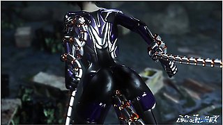 Alita Battle Angel Bound And Fucked By Atomic Heart Machine With Sweet Hole