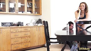 Messy Makeup Chanel Preston Spreads a Swollen Finish