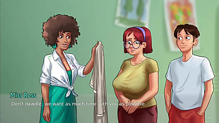 Barbara's Erotic Art Lessons - Summer Time Saga