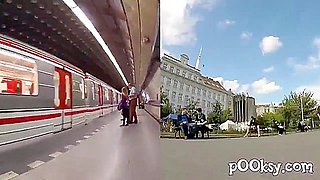 Renata Redhead Amateur Slut In Pigtails Drilled In Anal