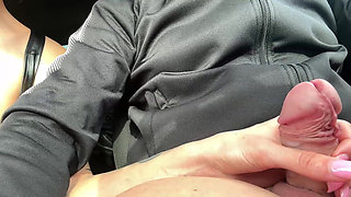 Sexy Barbie Gives a Selfie Blowjob in the Car and Gets Cum in Her Mouth