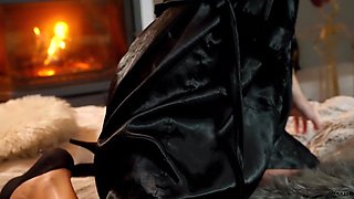 Raunchy vixen breathtaking X-rated scene