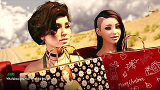 A O A Academy adventure with a hot brunette and big assets