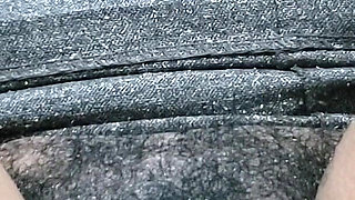 A Woman with Hairy Pussy in Her Secretary Outfit