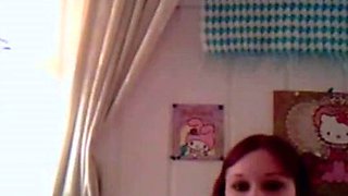 Pregnant Redhead's Solo Show
