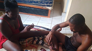 Two Friends Playing Games