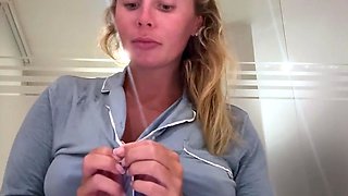 Bonnie Blue Pregnant Babe Shows Off Her Tits