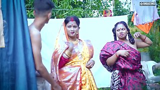 Tharki House Owner and His Servant share their wives for Hardcore Fuck Hindi Audio ( Full Movie )