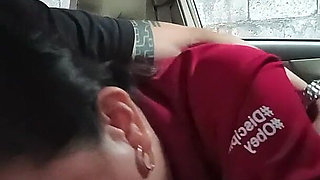Quiet Girls Are Always the Wildest. Big Tits Wife Doing Sensual Blowjob