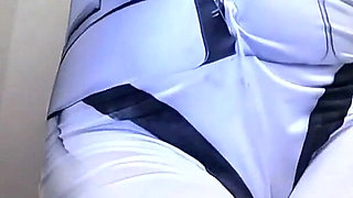 Robot Jumpsuit JOI - Cameltoe, Dildo Play & Titfuck Instructions