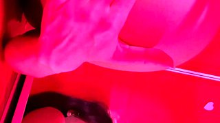 First time amateur brunette solo with dildo